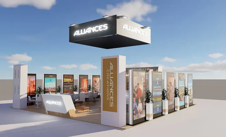 Alliances stand — 3D design